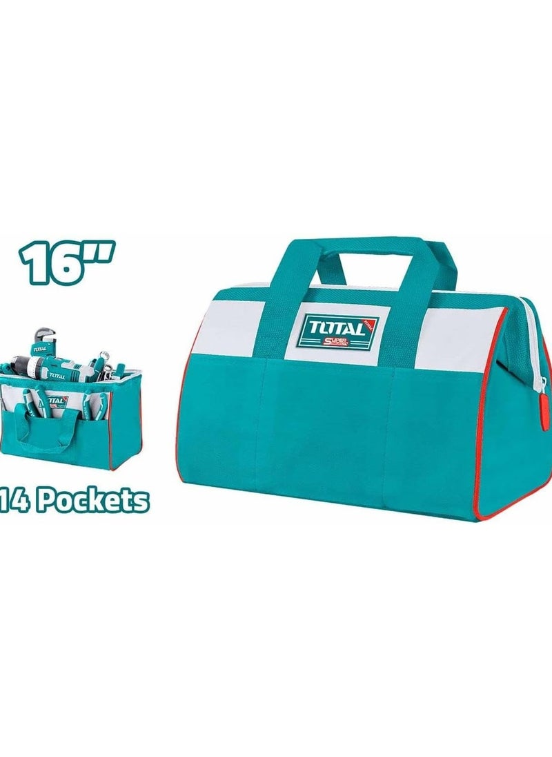 TOTAL Tools Bag Designed With 14 Pockets 16 Inch THT261625 - pzsku/Z601A59EA22F76C71761AZ/45/_/1717757204/d1d574ef-0a56-4304-afee-3e04c75d0817