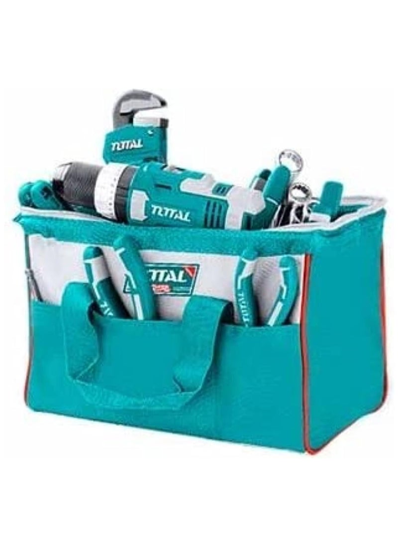 TOTAL Tools Bag Designed With 14 Pockets 16 Inch THT261625 - pzsku/Z601A59EA22F76C71761AZ/45/_/1717757211/ee71c06a-457e-4b66-ad6c-2c40c08deb76