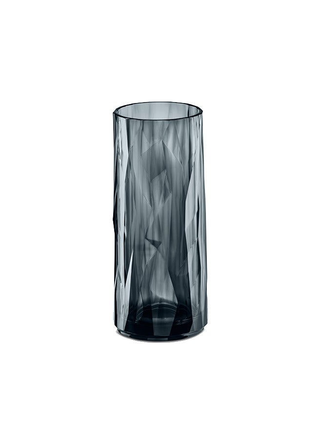 Koziol Highball Glass Grey Club No 8 300ml, Polycarbonate