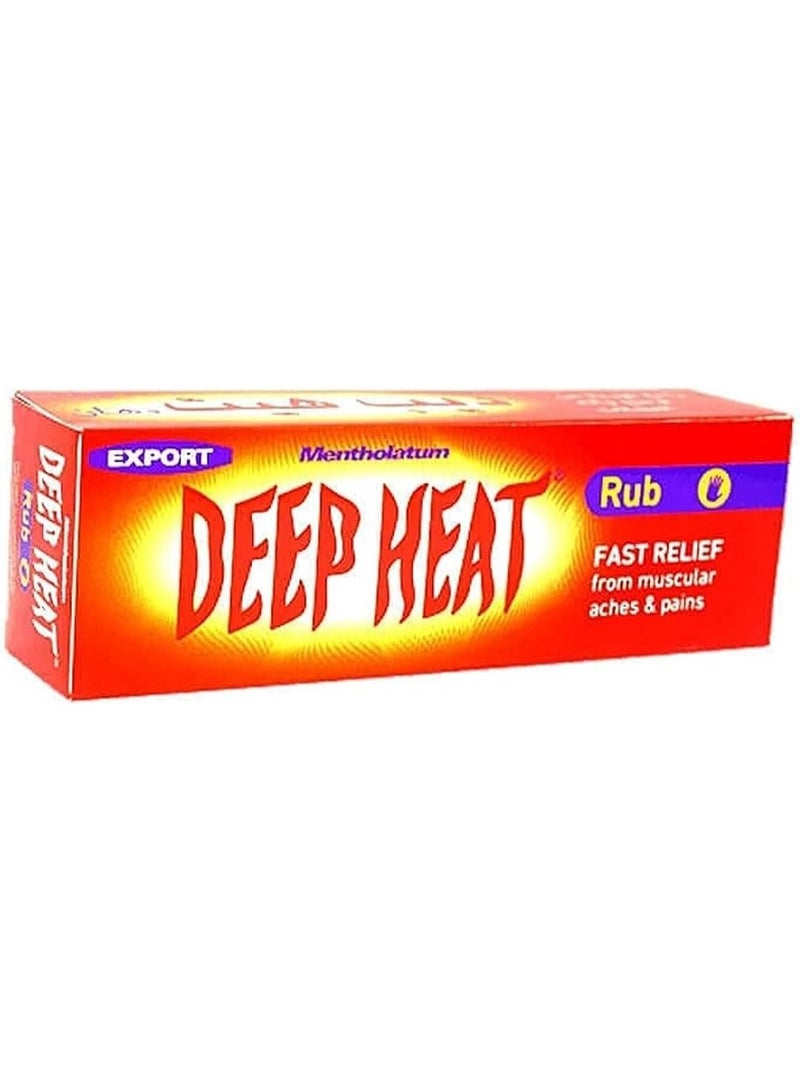Deep Heat Pain Relief Rub Cream - 67G 3PCS - Image 5