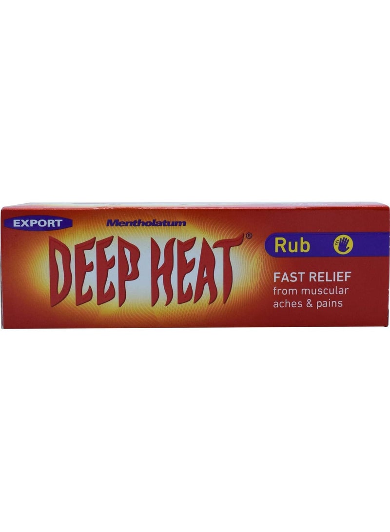Deep Heat Pain Relief Rub Cream - 67G 3PCS - Image 2