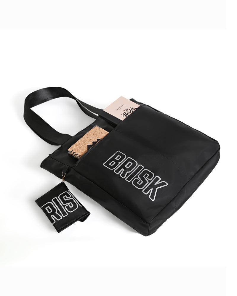 بريسك شنطة نسائية مقاومة للماء – سعة كبيرة مع حقيبة صغيرة للاستخدام اليومي - Image 3