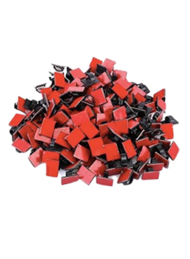 Loquat 50-Piece Car Wire Clamp Cable Tie Holder Set - Image 1