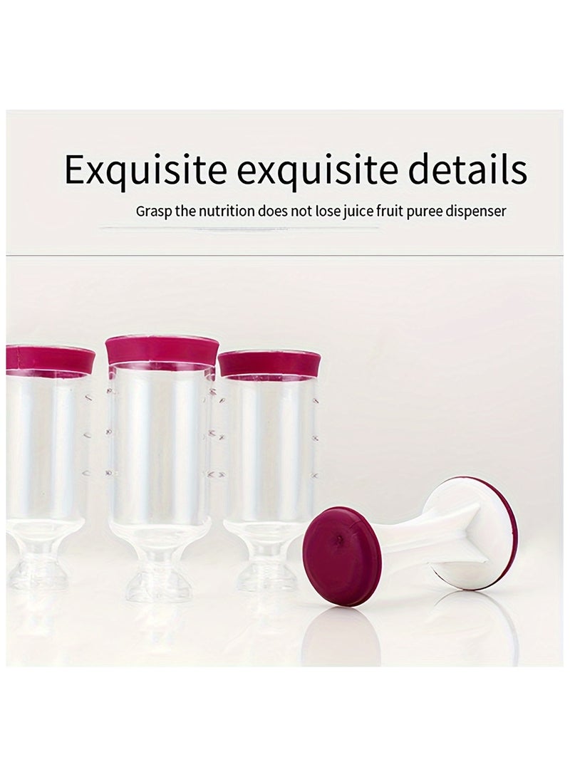 Fruit Puree Extruder Machine - Easy Manual Food Dispenser for Baby Complementary Food Production, Storage Bags Included - Compact Household Kitchen Helper  - Image 5