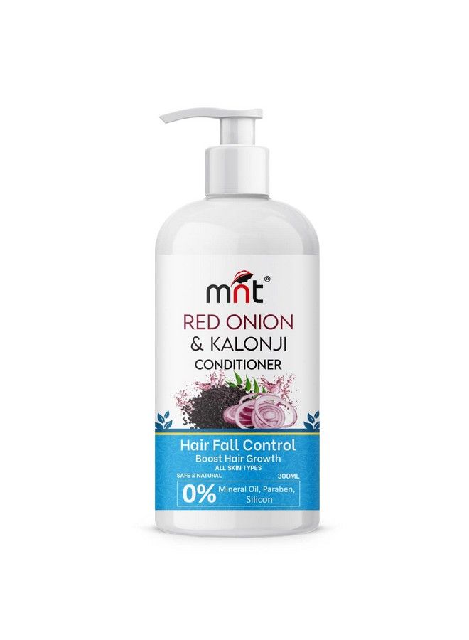 MNT Red Onion & Kalonji Hair Conditioner For Smooth And Silky Hair ; Hair Growth & Hair Fall Control Conditioner 300 Ml - Image 1