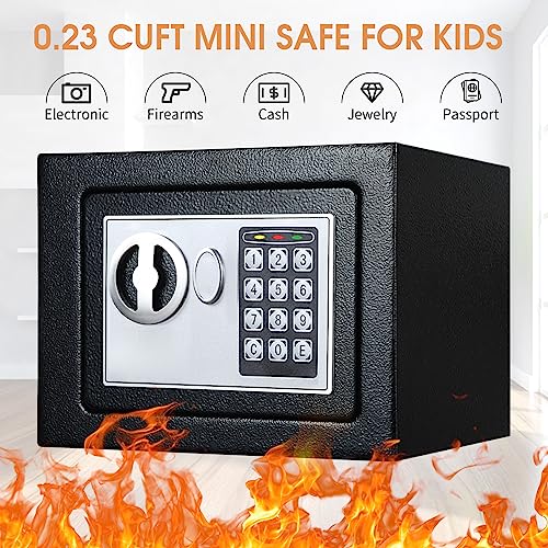 TOLEBLID Extra Large Heavy Duty Fireproof and Waterproof Home Safe - Anti-Theft Digital Security Box With Document Bag for Business Office Valuables - Image 3