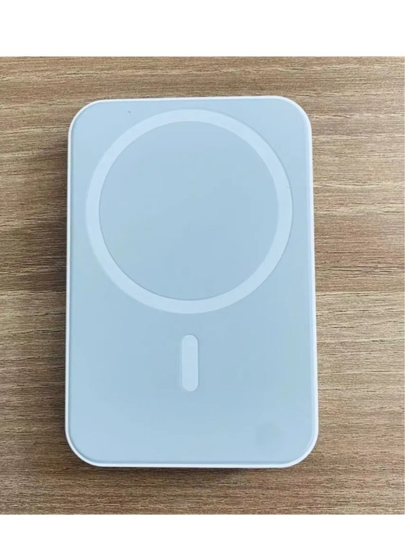 TIGER 10000mAh Magnetic Wireless Power Bank | MagSafe-Compatible Portable Charger with LED Battery Indicator | Compact Wireless Charging for iPhone 13/14/15/16 & Qi-Enabled Devices - Image 3