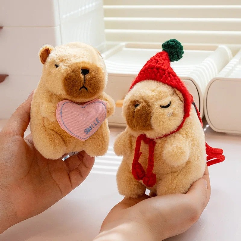 Y&D Internet Bestseller Super Soft Plush Capybara Figurine Blind Box – Stuffed Animal Toy with Angel Backpack Pendant for Kids, Collectible Cuddly Gift - Image 5