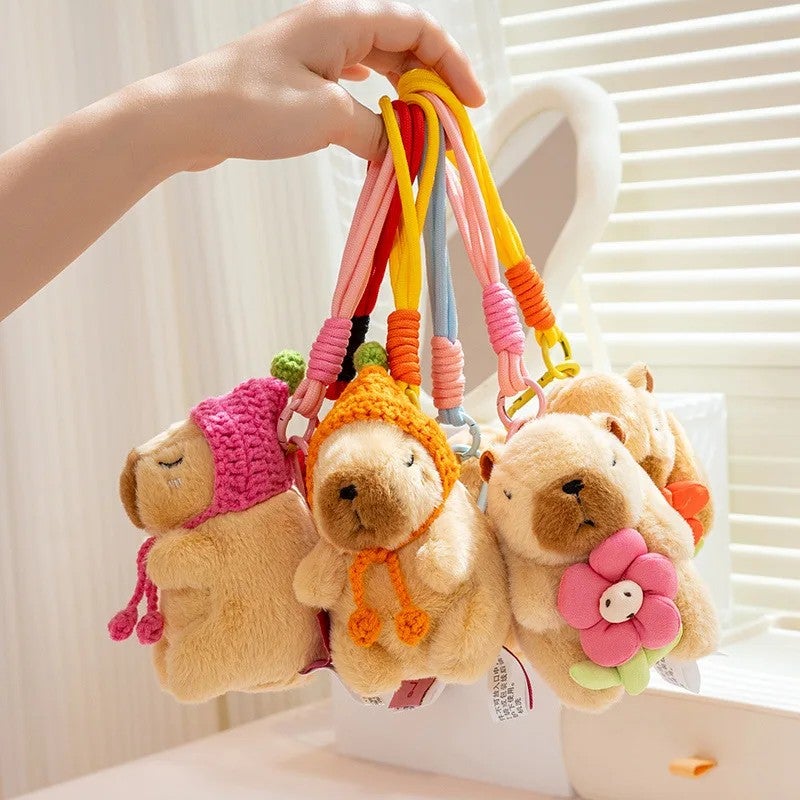 Y&D Internet Bestseller Super Soft Plush Capybara Figurine Blind Box – Stuffed Animal Toy with Angel Backpack Pendant for Kids, Collectible Cuddly Gift - Image 4