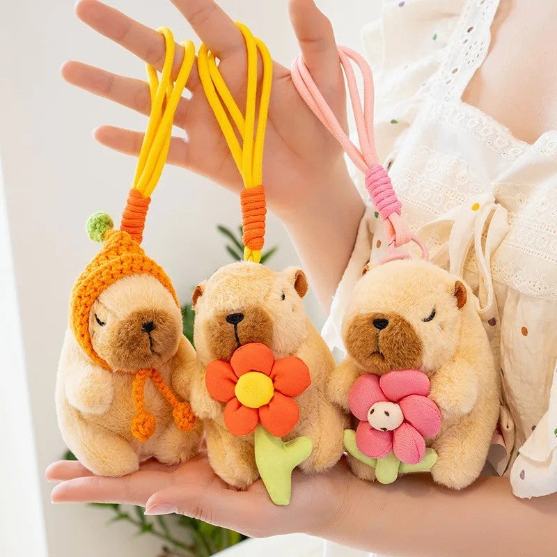 Y&D Internet Bestseller Super Soft Plush Capybara Figurine Blind Box – Stuffed Animal Toy with Angel Backpack Pendant for Kids, Collectible Cuddly Gift - Image 3