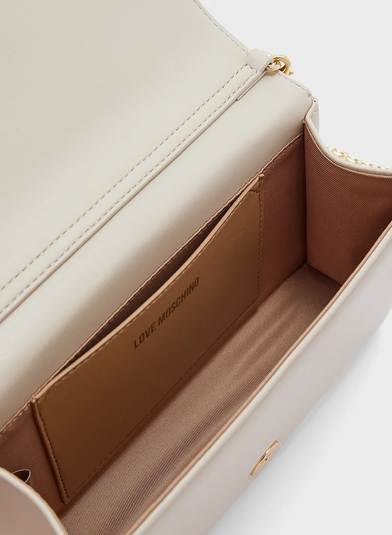 Love Moschino IVORY PU IVORY PU