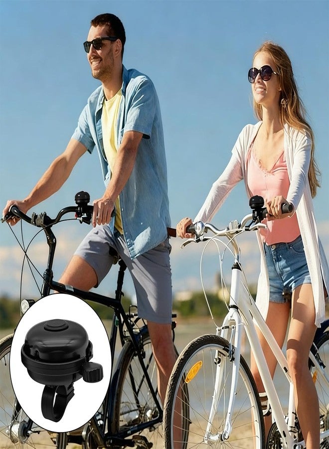 CKANDAY Classic Bike Bell for Adults, Aluminum Bicycle Bell with Loud Crisp Clear Sound, Bicycle Horn Right Hand Use, Easy to Install Cycling Accessories for Mountain Road and Commuter Safety, Black - Image 4