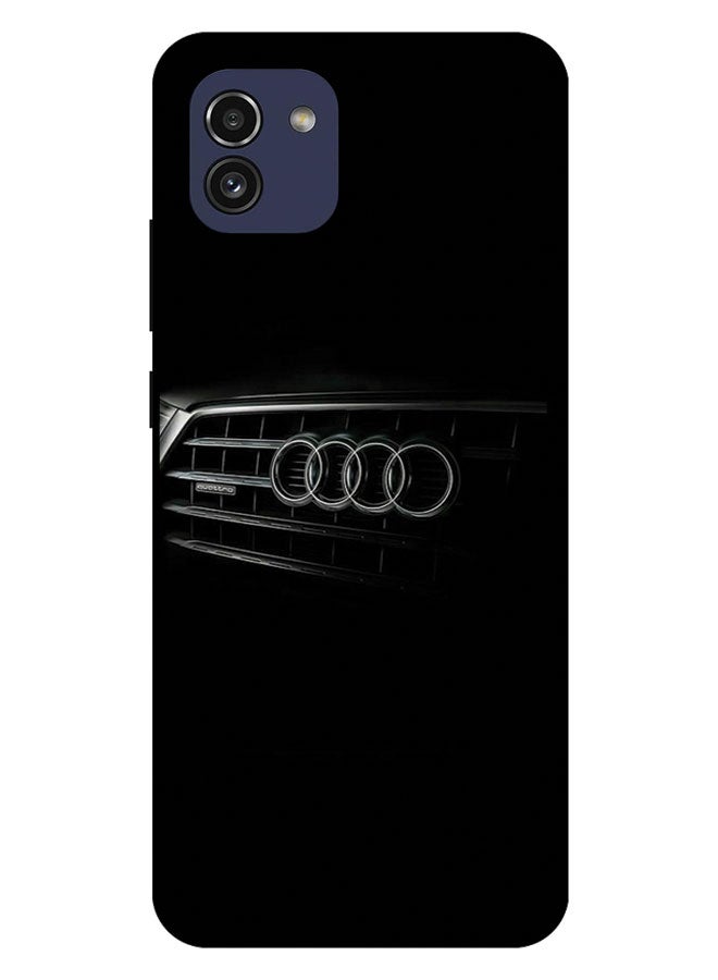 EYE CATCH Printed Protective Case Cover For Samsung Galaxy A03  -  Audi Front Side - Image 1
