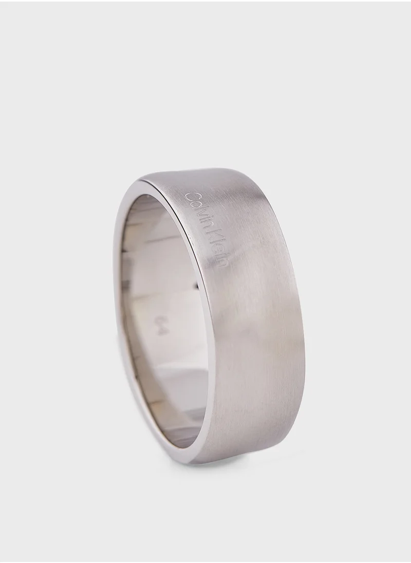 CALVIN KLEIN Ck Metallic Waves  Ring