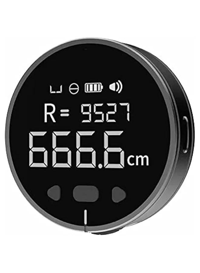 Arabest HomeMagician 324 Ft Electronic Digital Tape Measure with LCD Display Digital Ruler Rechargeable Small Smart Rolling Measuring Tool for Flat Curved Diameter Odd Shape Ideal Surprise for You  - Image 1