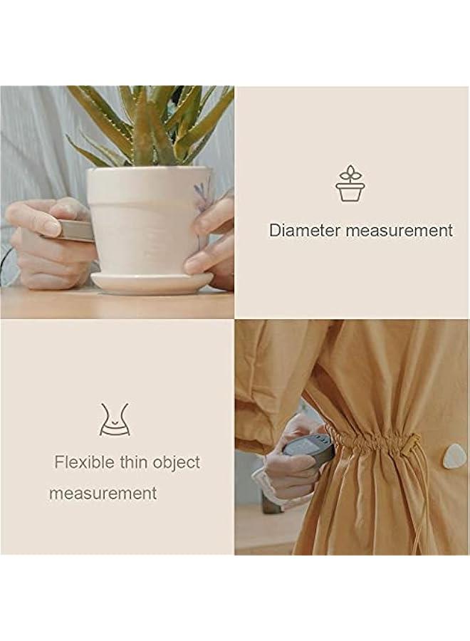 Arabest HomeMagician 324 Ft Electronic Digital Tape Measure with LCD Display Digital Ruler Rechargeable Small Smart Rolling Measuring Tool for Flat Curved Diameter Odd Shape Ideal Surprise for You  - Image 4