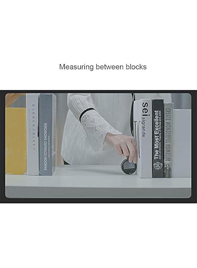 Arabest HomeMagician 324 Ft Electronic Digital Tape Measure with LCD Display Digital Ruler Rechargeable Small Smart Rolling Measuring Tool for Flat Curved Diameter Odd Shape Ideal Surprise for You  - Image 5