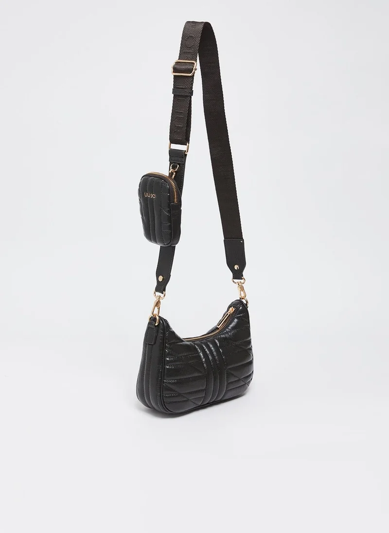 Liu Jo Green quilted shoulder bag