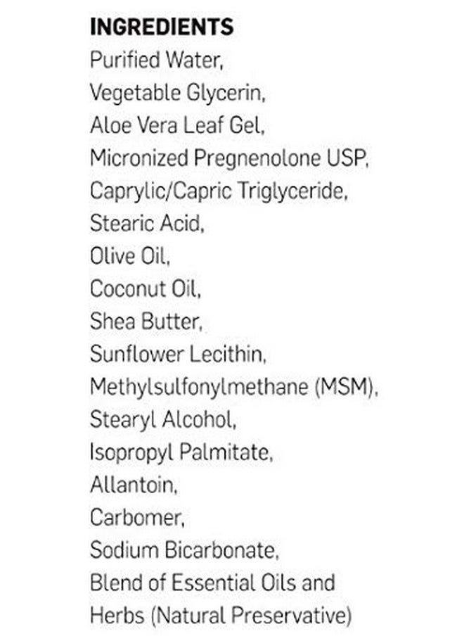 BIOLABS PRO - Pregnenolone All Natural Bioidentical Pregnenolone 2.5% Maximum Strength Threemonth Supply (Unscented 3Oz) - Image 1