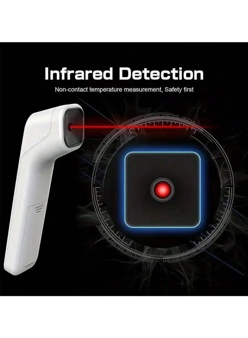 Infrared Digital Non-Contact Forehead Thermometer for Adults and Kids with Fever Alarm, Memory Function, LCD Display - Image 3