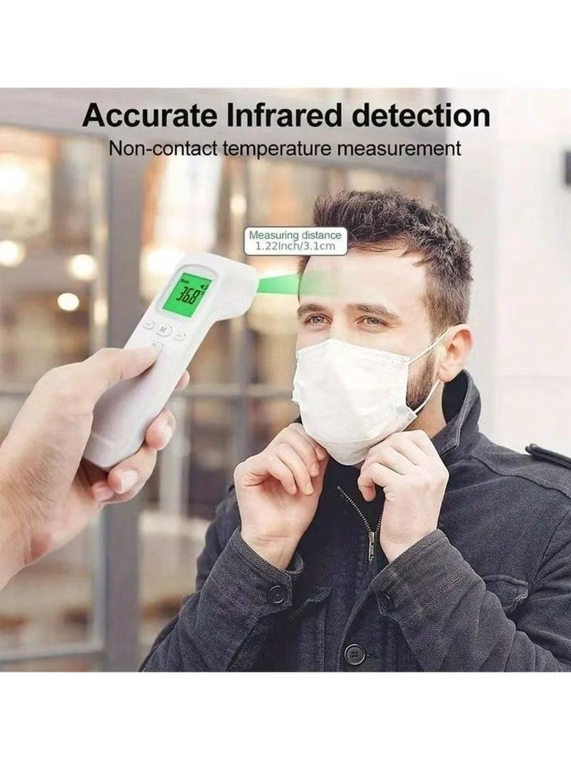Infrared Digital Non-Contact Forehead Thermometer for Adults and Kids with Fever Alarm, Memory Function, LCD Display - Image 4