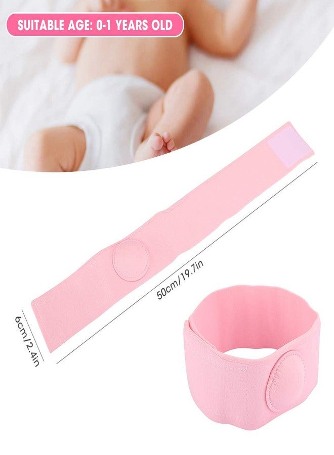 YUYTE Hernia Belt Hernia Belt For Babies Infant Hernia For Children Umbilical Hernia Belt For Newborns Infant Newborn Belt[Rosa] - Image 2