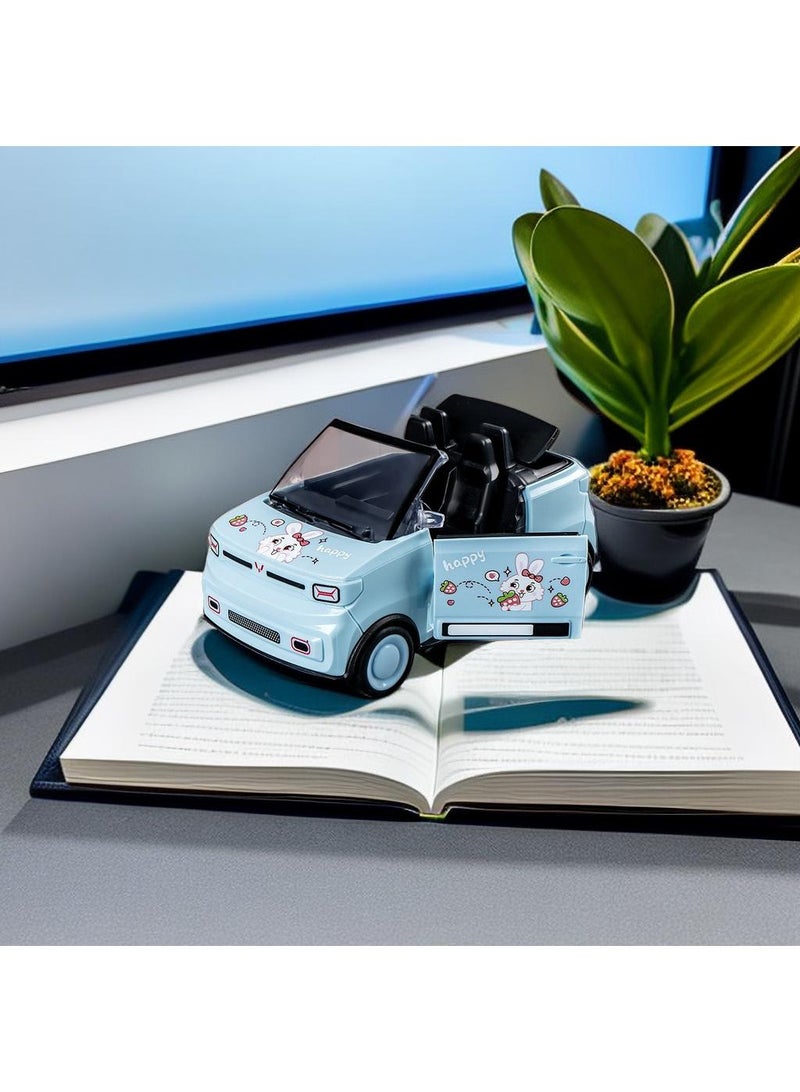 Y&D Children's Cartoon Mini Convertible Model Inertial Sports Car Toy - Image 2