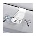 AICEL Sunglasses Holders for Car Sun Visor Leather Eyeglasses Hanger Mounter Magnetic Glasses Holder and Ticket Card Clip Auto Interior Accessories Universal for SUV Pickup Truck - Image 2