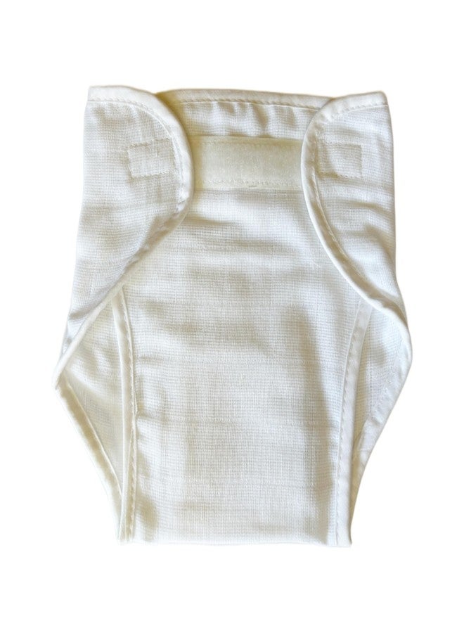 Dumbledo Cotton Diaper with Velcro for Newborns (Pack of 20) | Skin Friendly | Easy to Tie | Traditional with a Modern Touch | 6 - 12 Months | Unisex Baby - Image 4