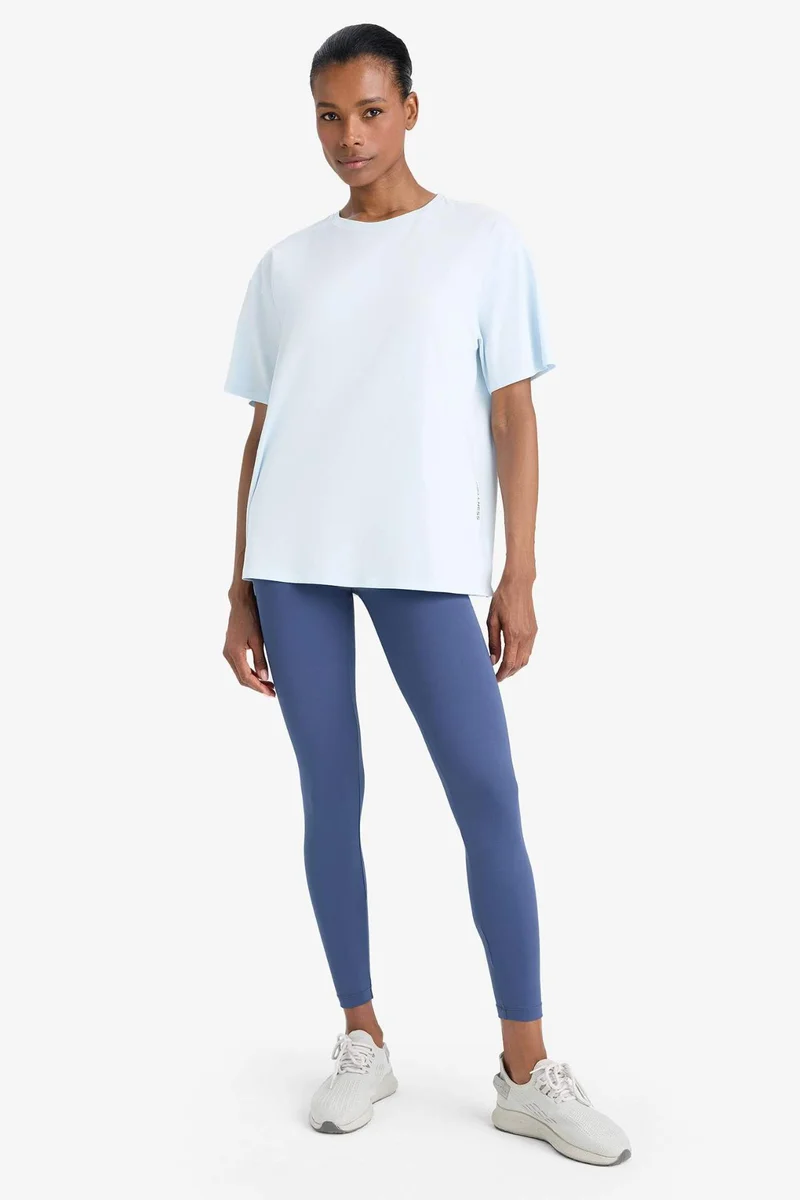 ديفاكتو DeFactoFit Comfort Fit Crew Neck Sports T-Shirt
