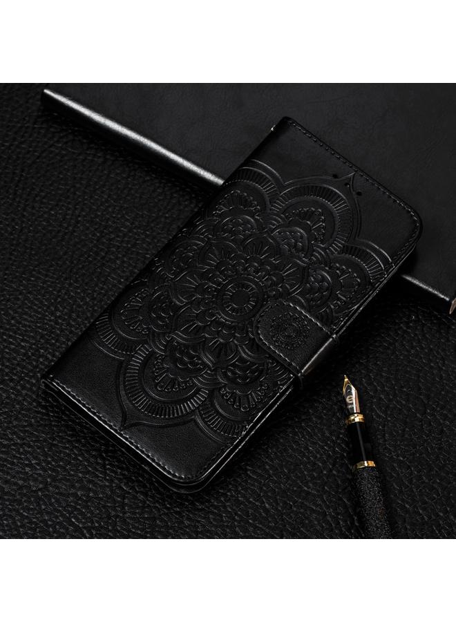 Zaboon Case For iPhone 11 Pro Mandala Embossing Pattern Horizontal Flip Leather Case, with Holder & Card Slots & Wallet & Photo Frame & Lanyard - Image 1