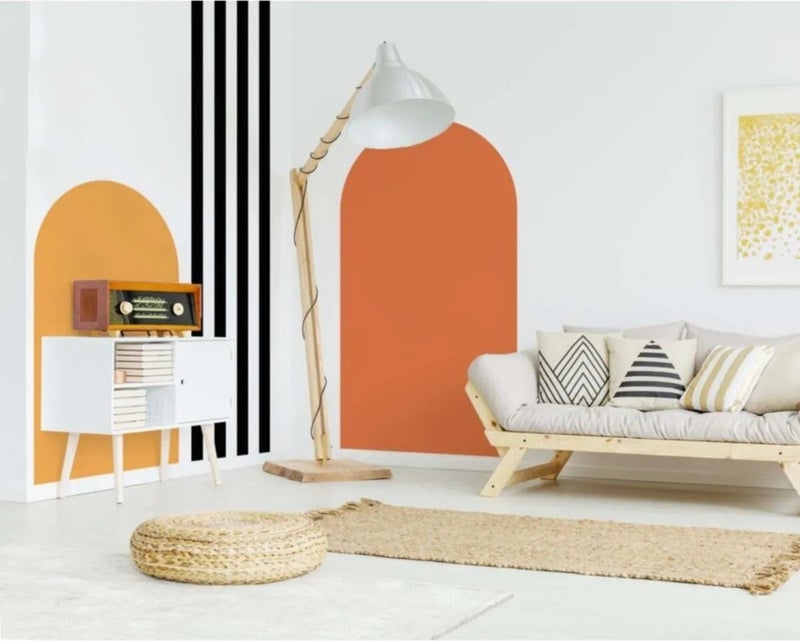 Kt Grup Boho Set of 2 Belts and Stripes Wall Sticker  - Image 5