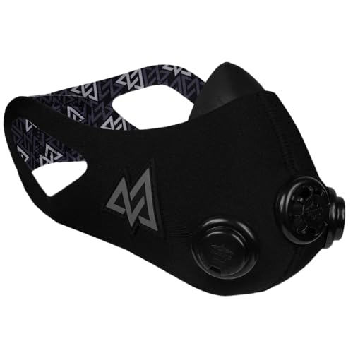 TRAININGMASK Training Mask 2.0 [Original Black Medium] Elevation Training Mask, Fitness Mask, Workout Mask, Running Mask, Breathing Mask, Resistance Mask, Elevation Mask, Cardio Mask, Endurance Mask For Fitness - Image 1
