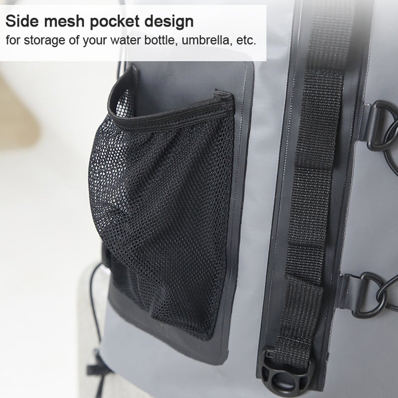 Waterproof Paddle Board Bag StandUp Paddleboard Storage Bag with Carry Handle 40L Large Capacity Smooth Zipper Surfboard Storage Bag - Image 4