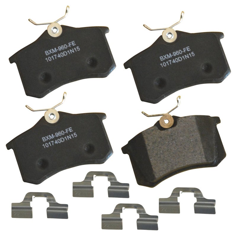 Bendix Premium SBM1017 Rear Brake Pads for Audi A1,A3,Quattro,A4,A6,A8 Allroad S3,S4,S6,S8,TT,Peugeot 207,208,GT,307,405,Clio,Euro Fluence,Megane,Scenic,II,Seat Arona,Cordoba,Exeo,Ibiza,Leon,Nuevo - Image 3