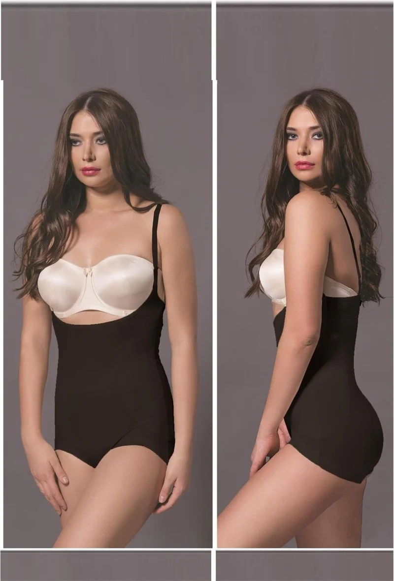 ماجيك فورم 1553 Women's Snap-Breasted Bady Corset-Black