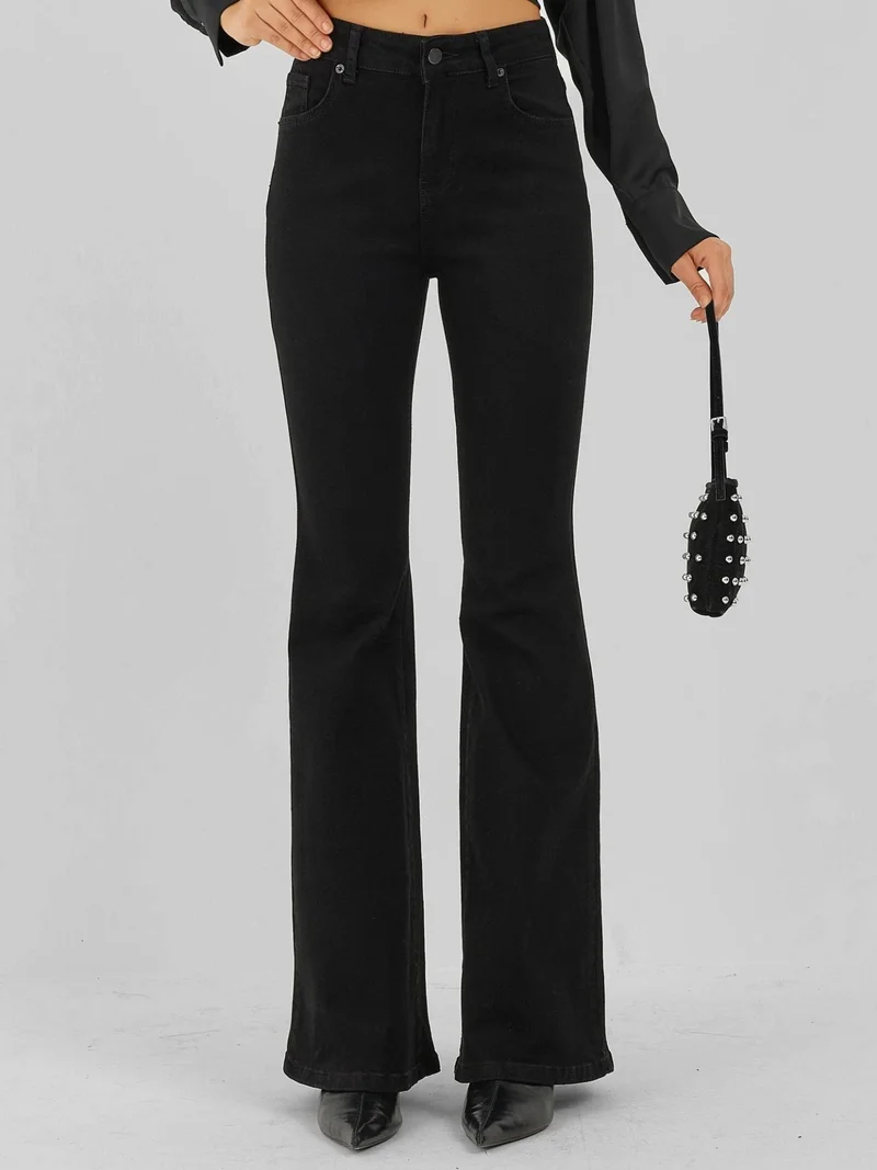 High Waist Flare Jeans