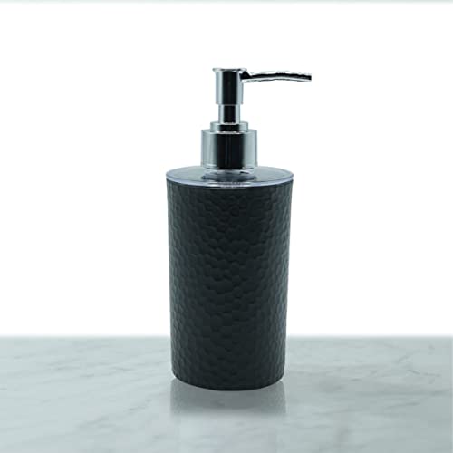 Shenron Refillable Hand Soap Dispenser|Unbreakable Liquid Soap/Shampoo/Hand Wash/Sanitizer/Lotion Dispenser Plastic Bottle for Kitchen,Wash-Basin and Bathroom(Color : Black,Set of 2),250 ml - Image 2