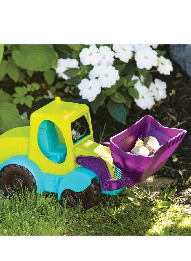 باتات شاحنة تحميل- حفارة لودر مقاس 18 بوصة وشاحنة رمل، متعدد الألوان - Image 3