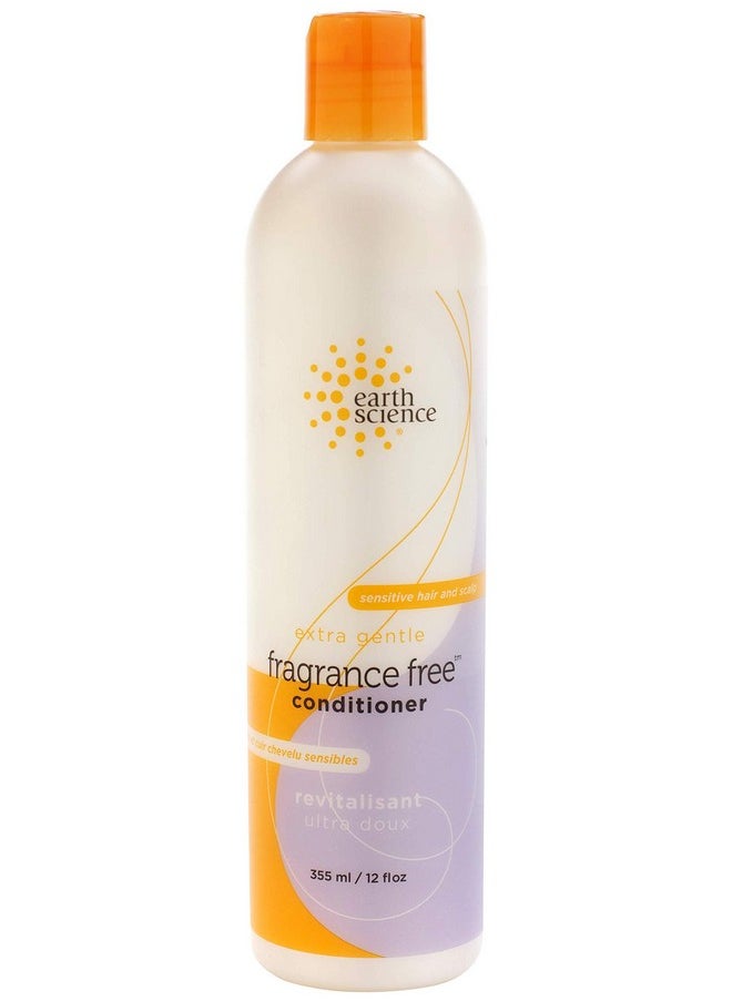 Earth Science Extra Gentle Fragrance Free Conditioner For Sensitive Hair And Scalp (12 Oz.)  - Image 2