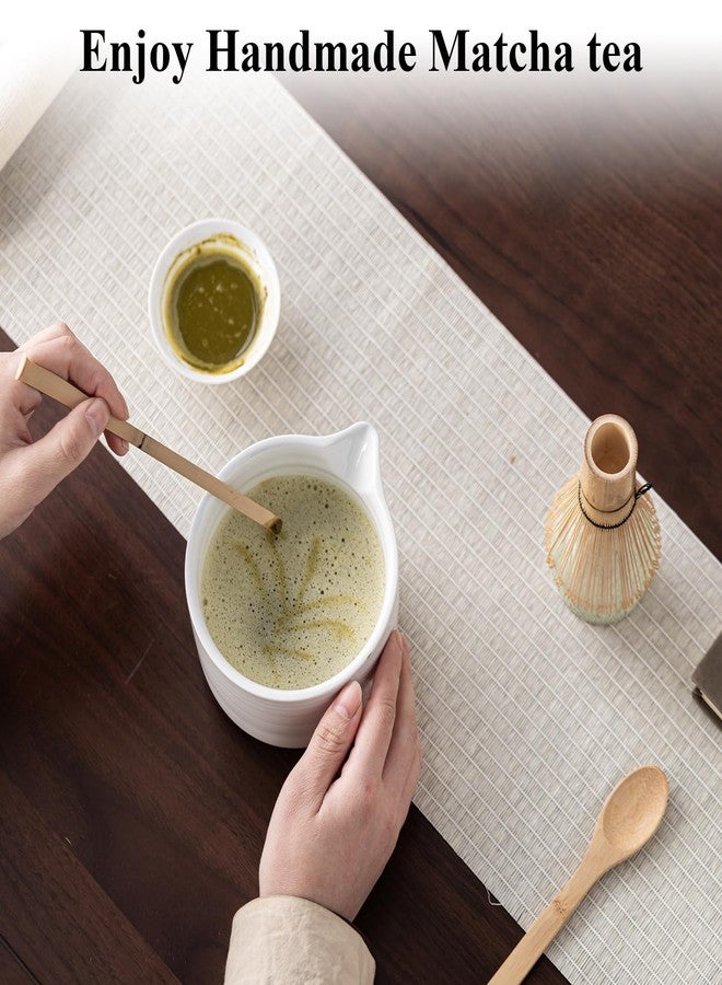 Hotbird 4 Pcs Matcha Whisk Set - Bamboo Matcha Whisk, Holder, Scoop, Spoon - Traditional Japanese Tea Ceremony - Matcha Green Tea Accessories - Image 5