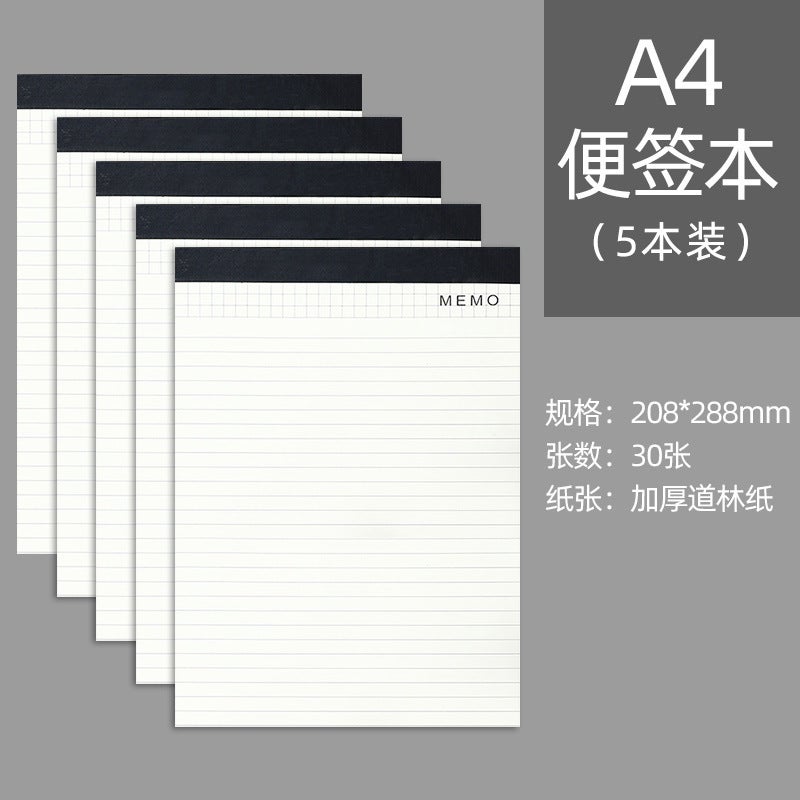 Generic A4 multi-function manager leather belt calculator business folder stationery storage folder wholesale custom logo 5 notepads 