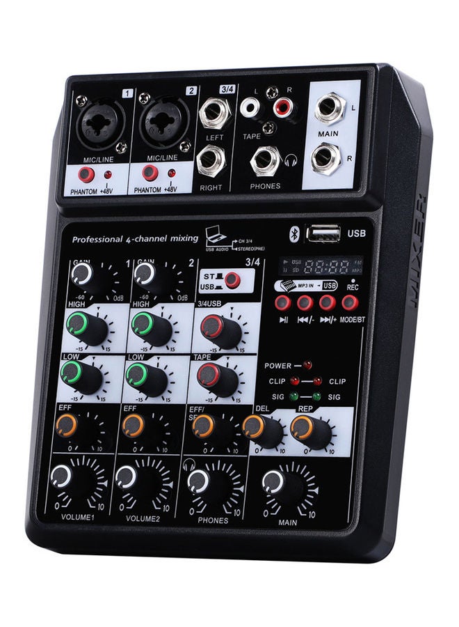 نيبمينينت مازج صوت صغير يعمل بالبلوتوث مزود بعدد 4 قنوات وتأثير صدى . - Image 1