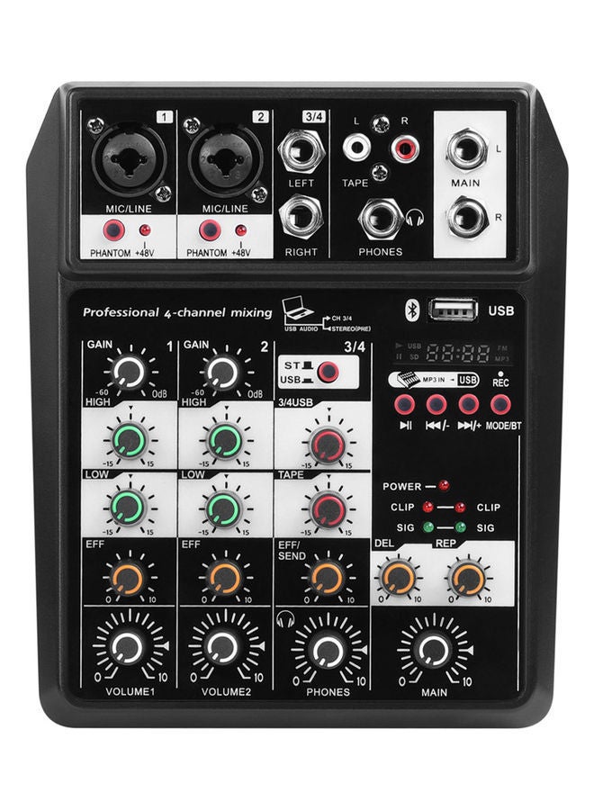 نيبمينينت مازج صوت صغير يعمل بالبلوتوث مزود بعدد 4 قنوات وتأثير صدى . - Image 2