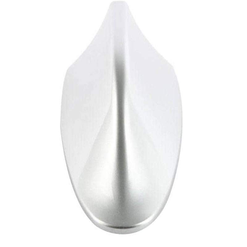 Ariel BMW Fin for All Cars with Transmitter to Strengthen Radio Signal, Silver