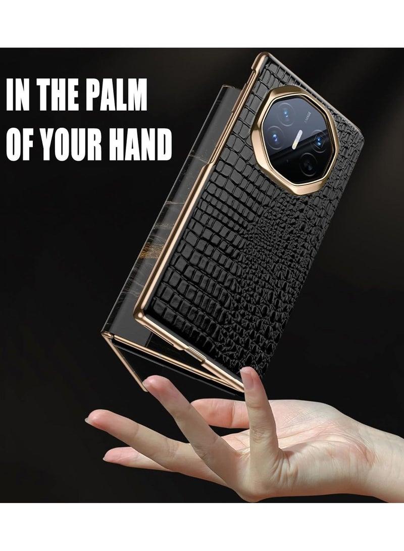 Smart View Flip Case Compatible with Huawei Mate XT Ultimate Design, Slim Flip Case Drop Protection Shockproof Protective Cover with Window View Function - Image 5