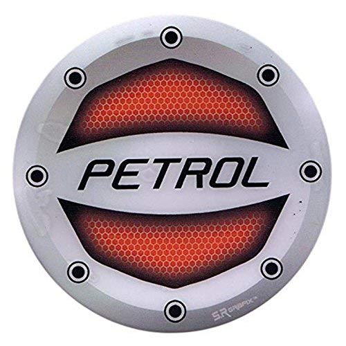 Ramanta® Reflective Red Petrol Inside Decal/Sticker Car Fuel Lid for Polo (Sticker Size: 10cm X 10cm) (Pack of 1) - Image 5