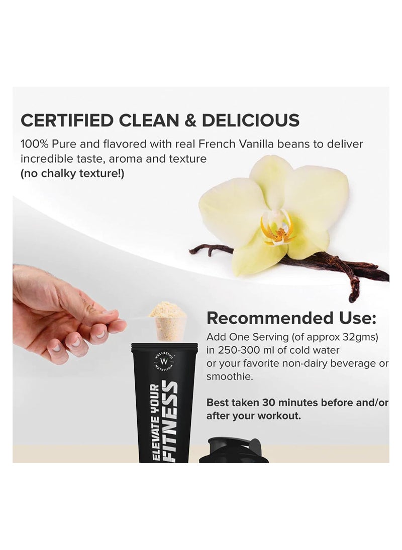 WELLBEING NUTRITION Superfood Plant Protein French Vanilla Flavor, Pack Of 2  - Image 5