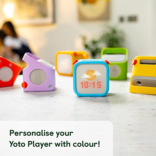 Yoto Player (2nd Generation) Adventure Jacket in Sky Blue – Protective Sleeve Case Carrier for Kids Player, Silicone Skin Cover with Easy-to-Carry Handle, Accessory Gift for Children - Image 5