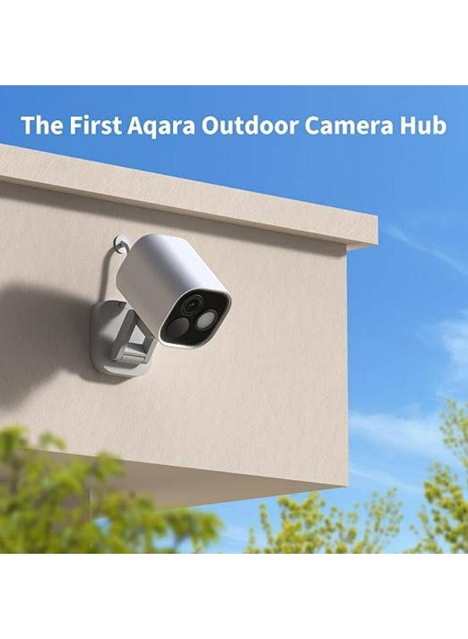 Aqara 4MP Camera Hub G5 Pro PoE, True Color Night Vision Security Camera Outdoor Wired, HomeKit Secure Video, Thread Border Router, Local Detection, Thread/Zigbee, Supports Alexa, Google, Grey - Image 2